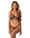 Soranna top i stringi otwarte L/XL Obsessive - 5