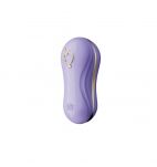 Zestaw bezdotykowy stymulator łechtaczki wraz z dwoma wibratorami Zalo Unicorn Set Berry Violet - 4