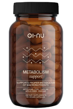 Wsparcie metabolizmu 60 kapsułek Qi-Nu Metabolism Support