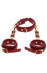 Kajdanki Na Ręce Z Obrożą D-Ring Collar And Wrist Cuffs Taboom - 2