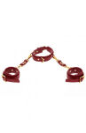 Kajdanki Na Ręce Z Obrożą D-Ring Collar And Wrist Cuffs Taboom - 4