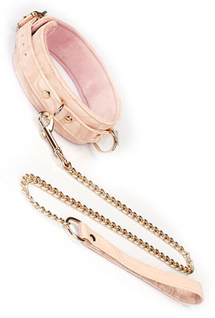 Obróżka Boudoir Amor Pink Collar Liebe Seele