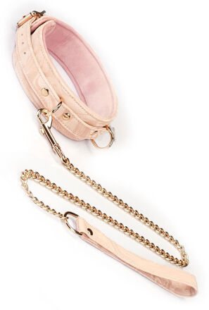 Obróżka Boudoir Amor Pink Collar Liebe Seele