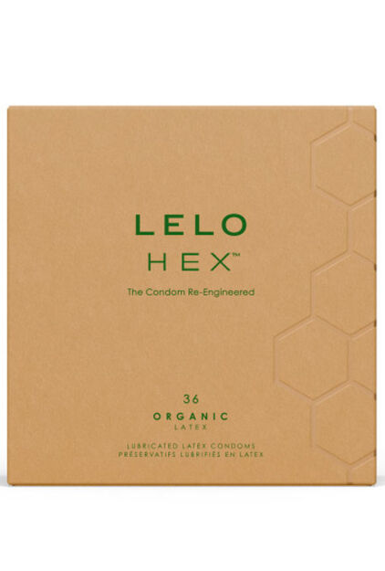 Prezerwatywy organiczne LELO HEX Organic Condoms 36 pack