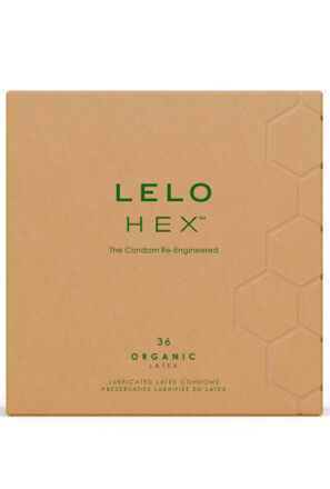 Prezerwatywy organiczne LELO HEX Organic Condoms 36 pack