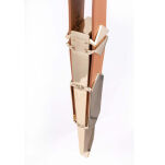 Pas Slapper Adjustable Whip Brown LOCKINK - 3