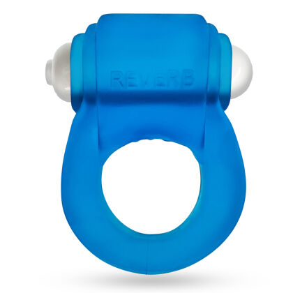 Pierścień erekcyjny Glowdick Cockring With Led Blue Ice Oxballs