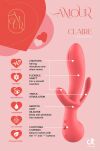 Wibrator Amour Triple Pleasure Vibe Claire Dreamtoys - 4