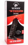 Dildo Steroid ABS10 The Gym Buddy 27 x 8.5cm All Black - 8