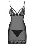 Koszulka Nocna Ze Stringami Wonderia S/M Obsessive - 5