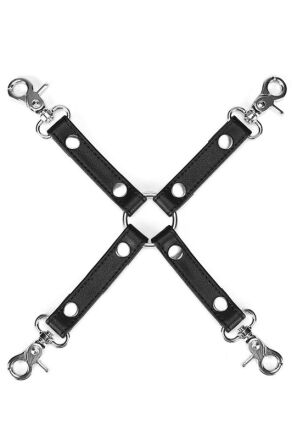 Liebe Seele uprząż Bondage Black Bond Hogtie