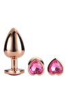 Zestaw Korków Gleaming Love Rose Gold Plug Set Dreamtoys - 2
