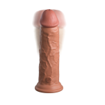 Wibrujące Dildo King Cock Elite Silicone Dual Density Cock 8 Pipedream - 2