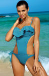 Carmen M-468 Curacao Kostium kąpielowy Zapinany - 5