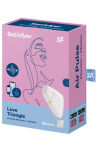 Stymulator Łechtaczki Z Aplikacją Love Triangle White Satisfyer - 7