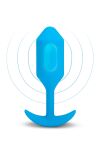 Korek analny Vibrating Snug Plug 3 Blue b-Vibe - 5