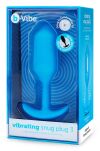 Korek analny Vibrating Snug Plug 3 Blue b-Vibe - 6