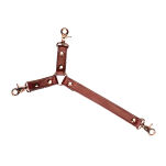 Uprząż Wine Red Collar And Wrist Restraint Harness Liebe Seele - 3