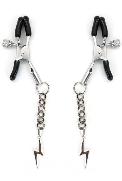 Klamerki Na Sutki Silver Lightning Nipple Clamps Liebe Seele