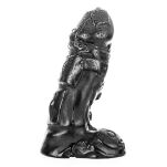 Dildo AB25 Dagger 14 x 4.8cm All Black - 4