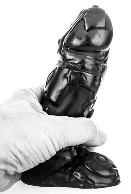 Dildo AB25 Dagger 14 x 4.8cm All Black