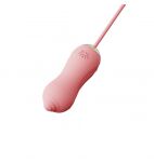Zestaw bezdotykowy stymulator łechtaczki z małym korkiem Zalo Unicorn Strawberry Pink - 10