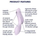 Wibrator wielofunkcyjny  Curvy Trinity 2 violet Satisfyer - 2