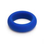 Rozciągliwy Silikonowy Pierścień Erekcyjny Minimum Stretch Silicone Cock Ring Blue Je Joue - 2