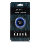 Rozciągliwy Silikonowy Pierścień Erekcyjny Minimum Stretch Silicone Cock Ring Blue Je Joue - 4