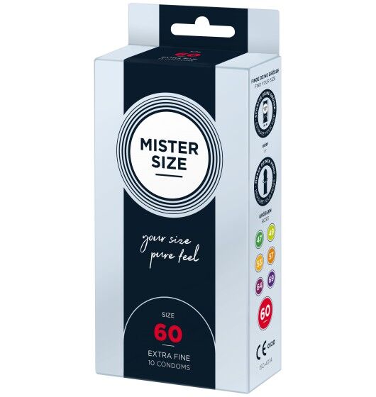 Mister.Size Condoms 60 mm 10 Pieces