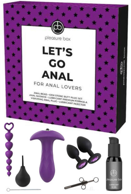 Zestaw Zabawek Analnych Pleasure Box Let'S Go Anal Dreamtoys
