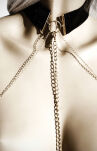 Obróżka Desir Metallique Metallic Mesh Collar Bijoux Indiscrets - 3