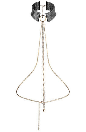 Bijoux Indiscrets - Désir Métallique Collar (czarna)