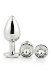 Zestaw Korków Gleaming Love Silver Plug Set Dreamtoys - 3