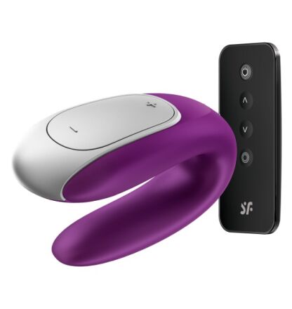 Wibrator Dla Par Double Fun Violet Satisfyer