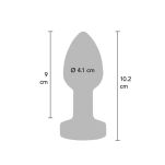 Wibrujący korek analny The Glider Vibrating Plug Large Toy Joy - 3