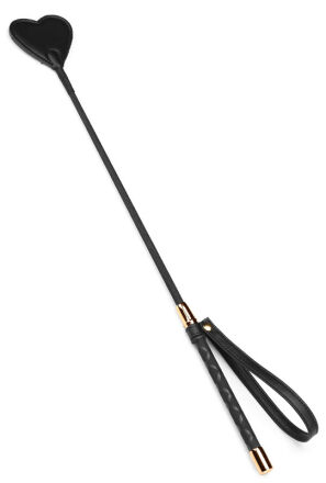 Szpicruta Black Organosilicon Riding Crop Liebe Seele
