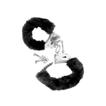 Kajdanki Fetish Fantasy Series Beginner'S Furry Cuffs Black Pipedream - 2