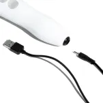 Wibrator różdżka Die Cast R Rechargeable Wand Massager White Doxy - 5