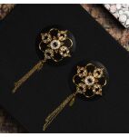 Skórzane Ozdobne Nasutniki Upko Luxury Baroque Leather Pasties UPKO - 2