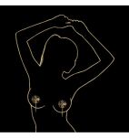 Skórzane Ozdobne Nasutniki Upko Luxury Baroque Leather Pasties UPKO - 5