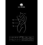 Pończochy Fishnet And Lace Garterbelt Stockings Black Os Le Désir - 7