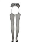 Pończochy Fishnet And Lace Garterbelt Stockings Black Os Le Désir - 6