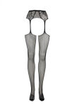 Pończochy Fishnet And Lace Garterbelt Stockings Black Os Le Désir - 5