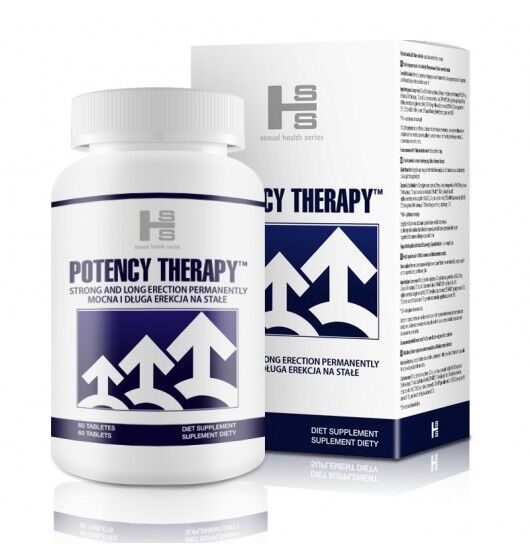Potency Therapy Suplement Wzmacniający Erekcję 60Tabletek SHS