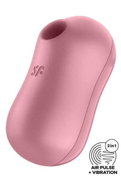 Stymulator łechtaczki Cotton Candy Light Red Satisfyer