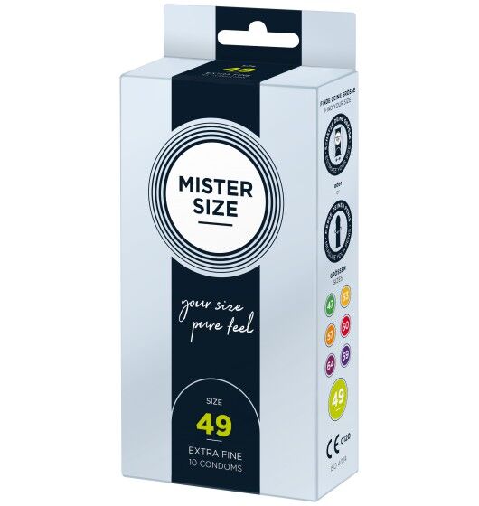 Mister.Size Condoms 49 mm 10 Pieces