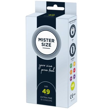 Mister.Size Condoms 49 mm 10 Pieces