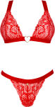 Koronkowy Komplet Bielizny Elianes M/L Obsessive - 11