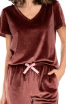 Audrey Dres Burgundowy - 5